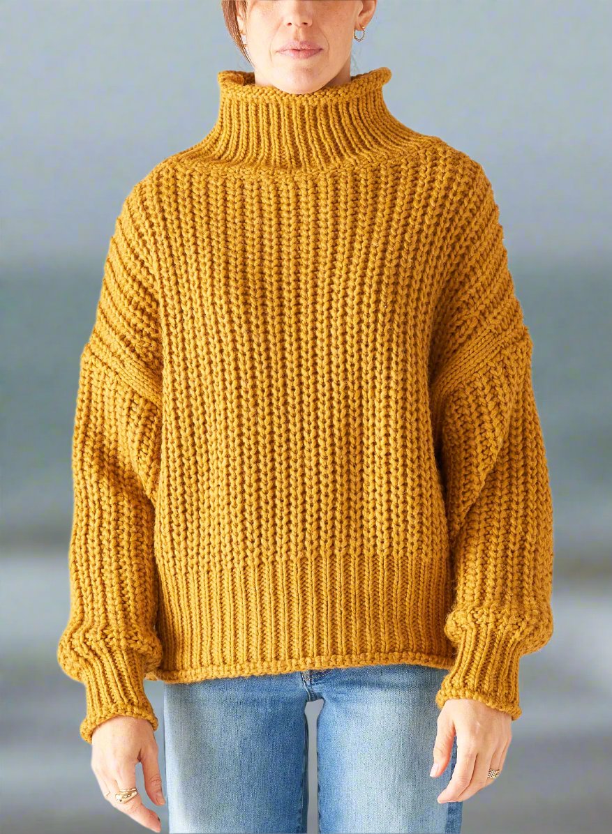 Beachside Turtleneck Sweater