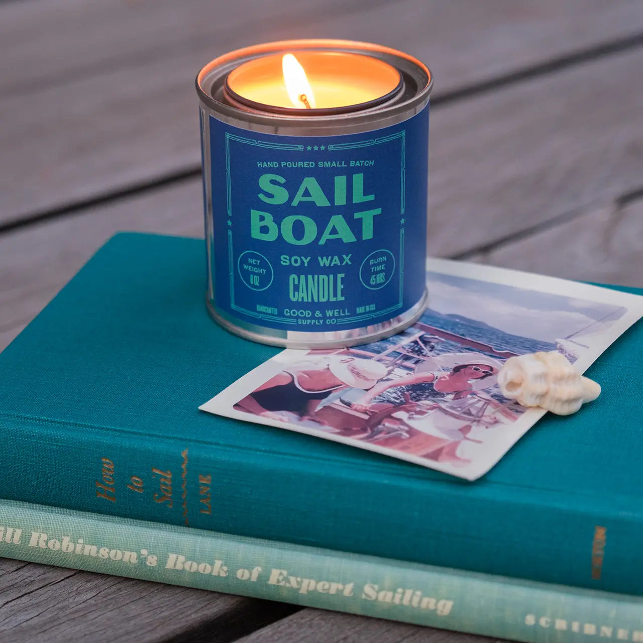 Half Pint Tin Candle