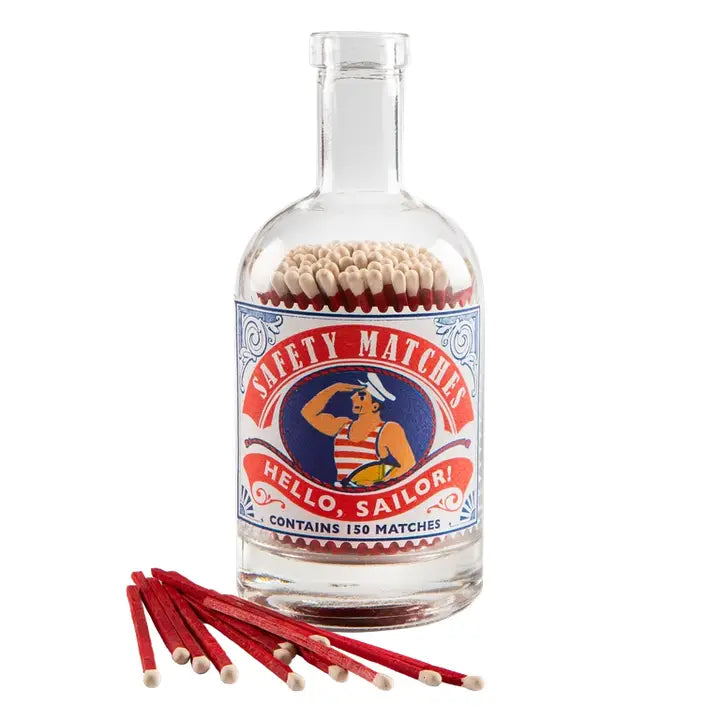 Archivist Glass Bottle Matches