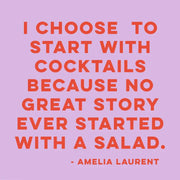 Funny Cocktail Napkins - Salad