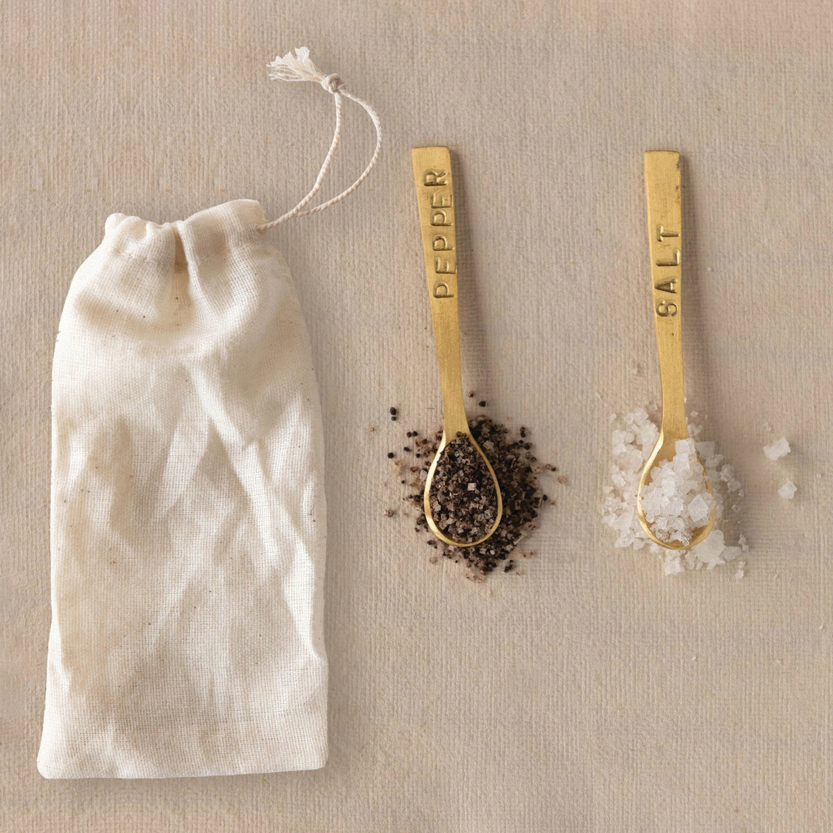 Salt & Pepper Spoon Set