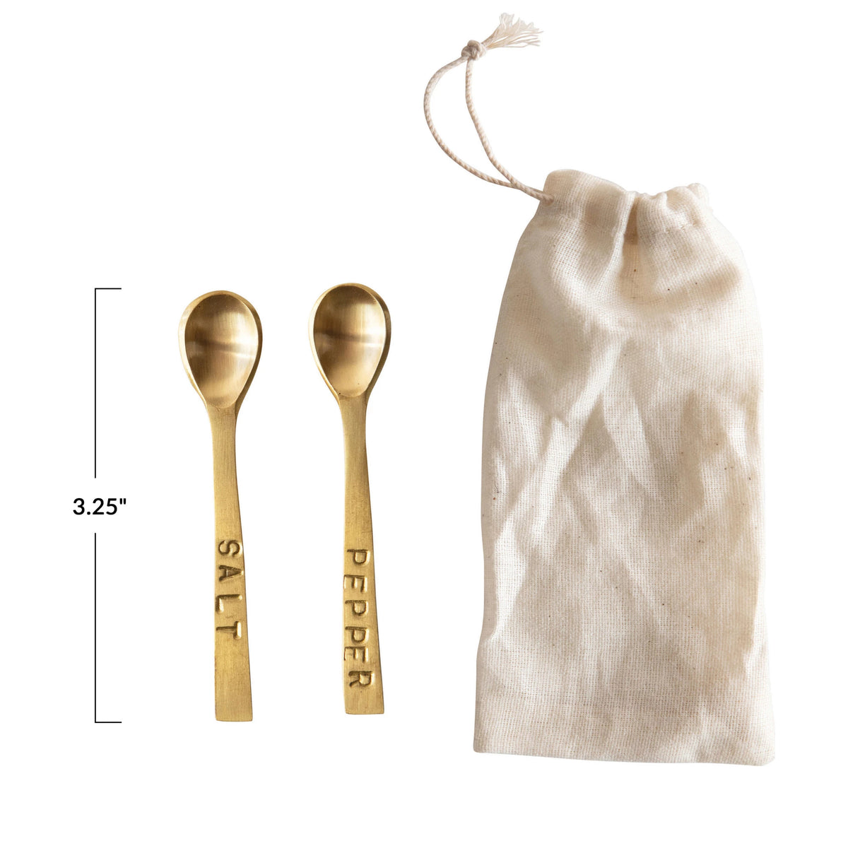 Salt & Pepper Spoon Set, view 2