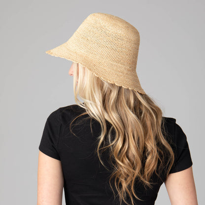 Sand Dollar - Hand Crochet Bucket Hat, view 3