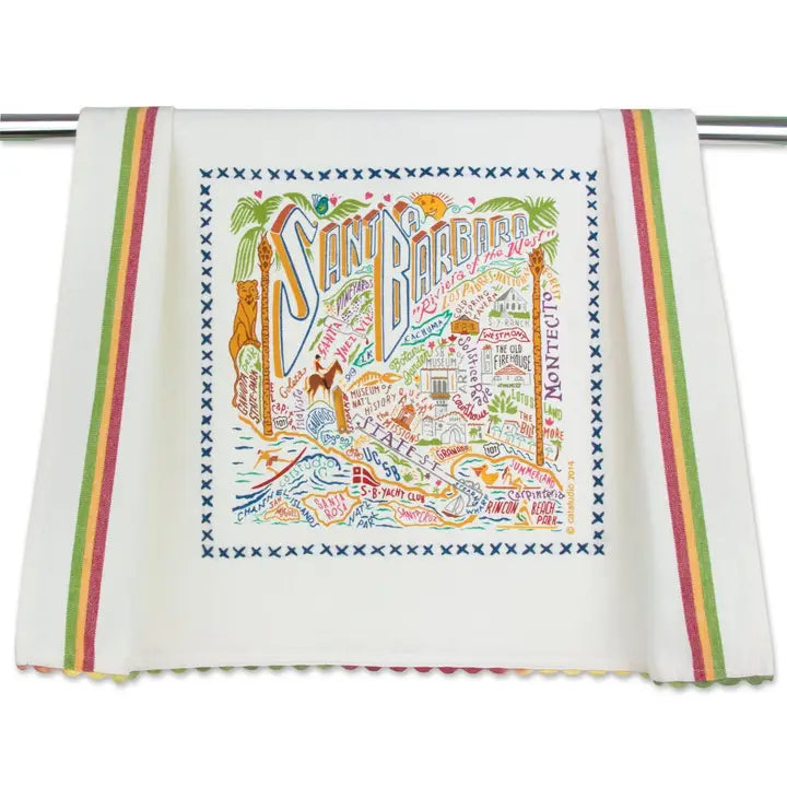 Santa Barbara Dish Towel