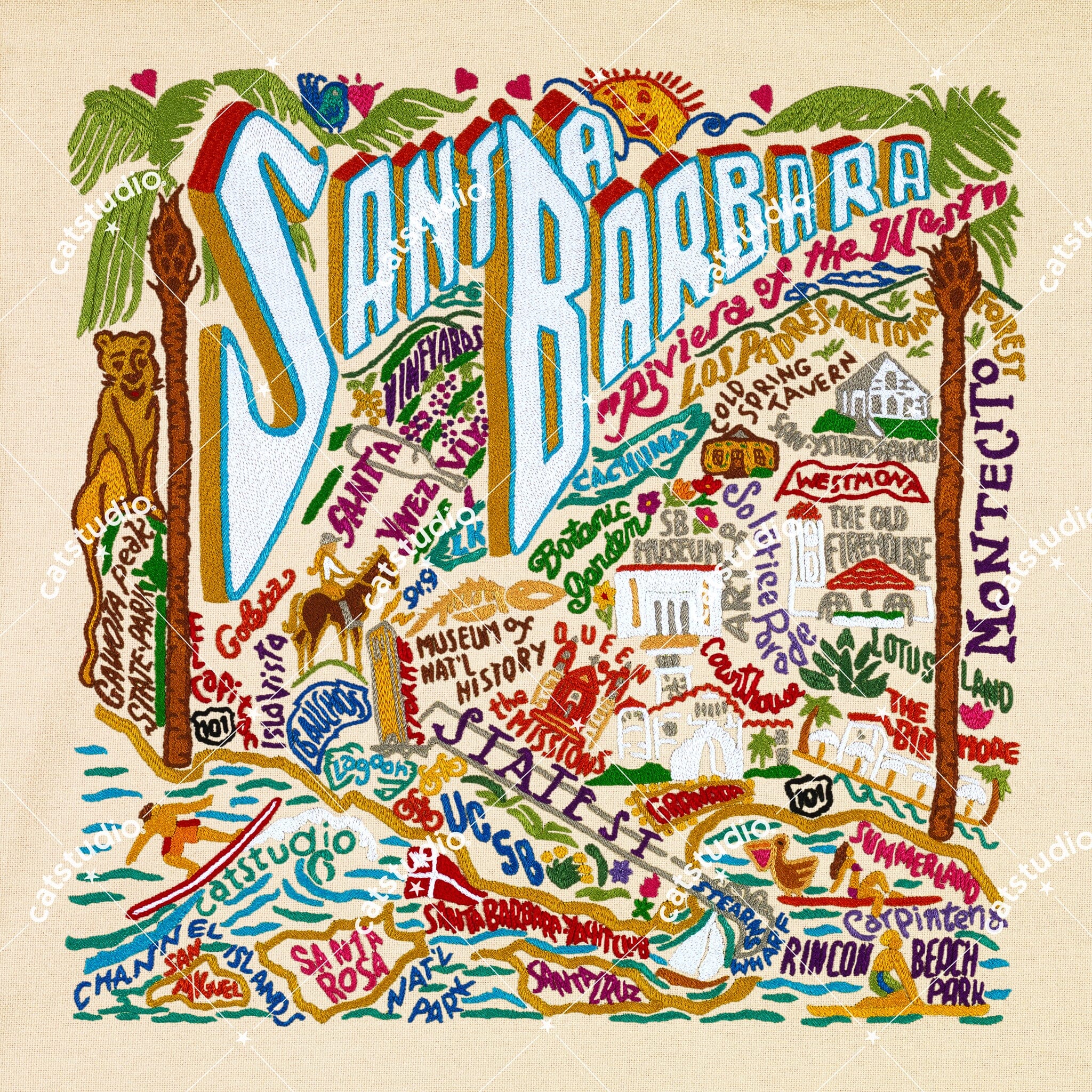 Santa Barbara Fine Art Print