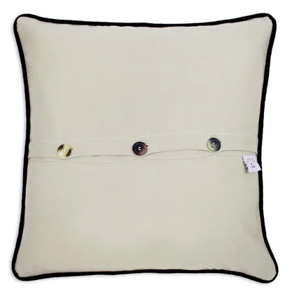 Santa Barbara Hand-Embroidered Pillow, view 3