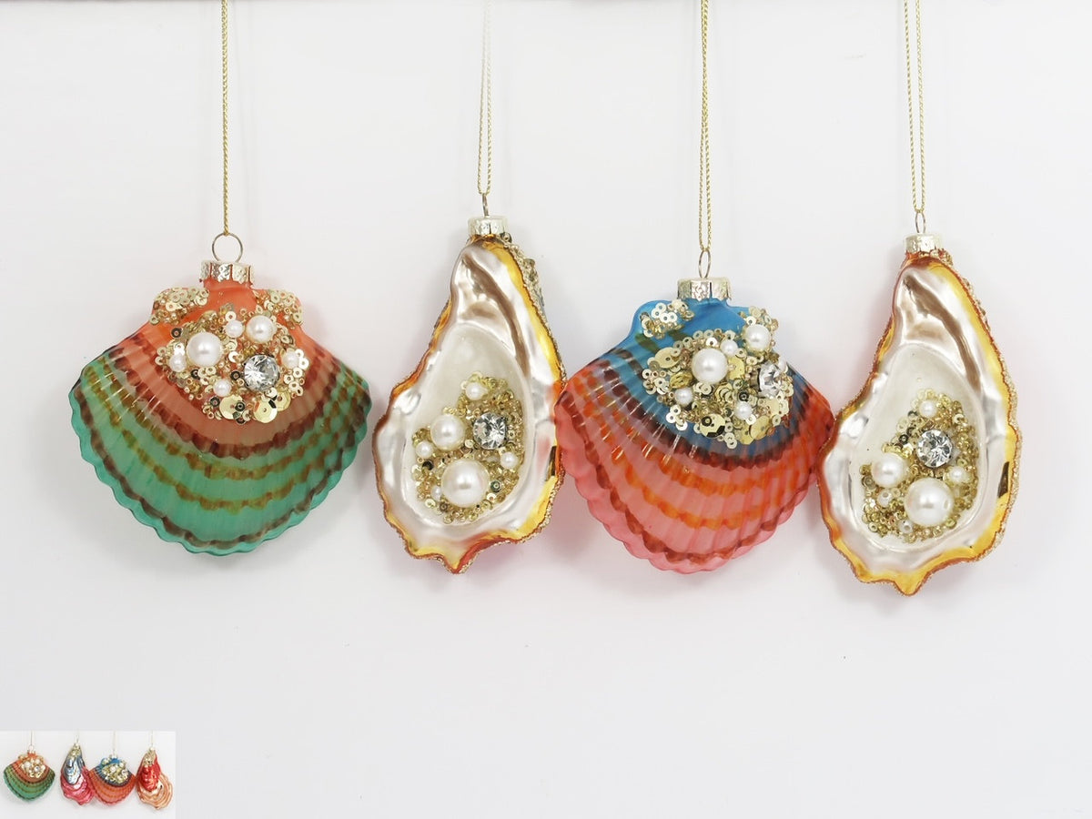 Oyster Shell Ornament