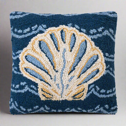 Scalloped Shell Hook Pillow