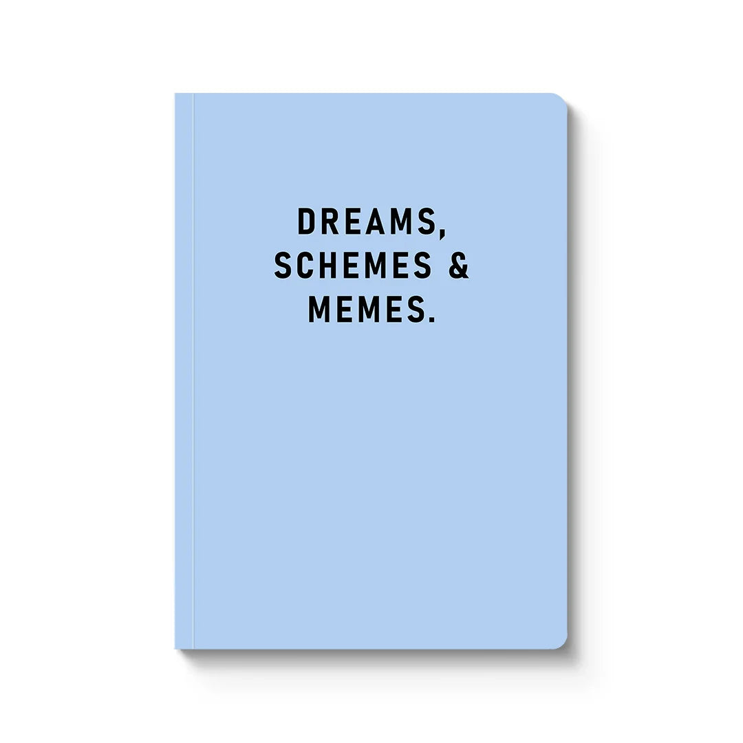 Dreams, Schemes & Memes Notebook