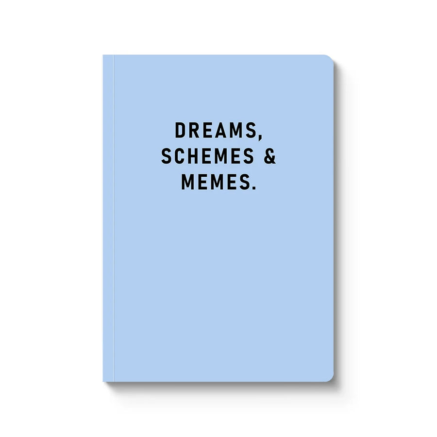 Dreams, Schemes & Memes Notebook