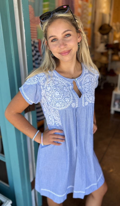 Ava Embroidered Tunic