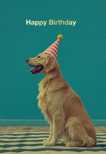 Salty Dog and Analog Greeting Cards