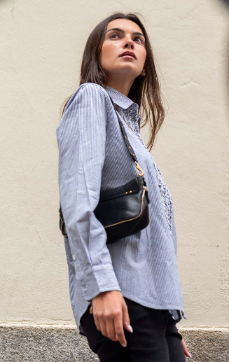 Tuxedo Ruffle Shirt
