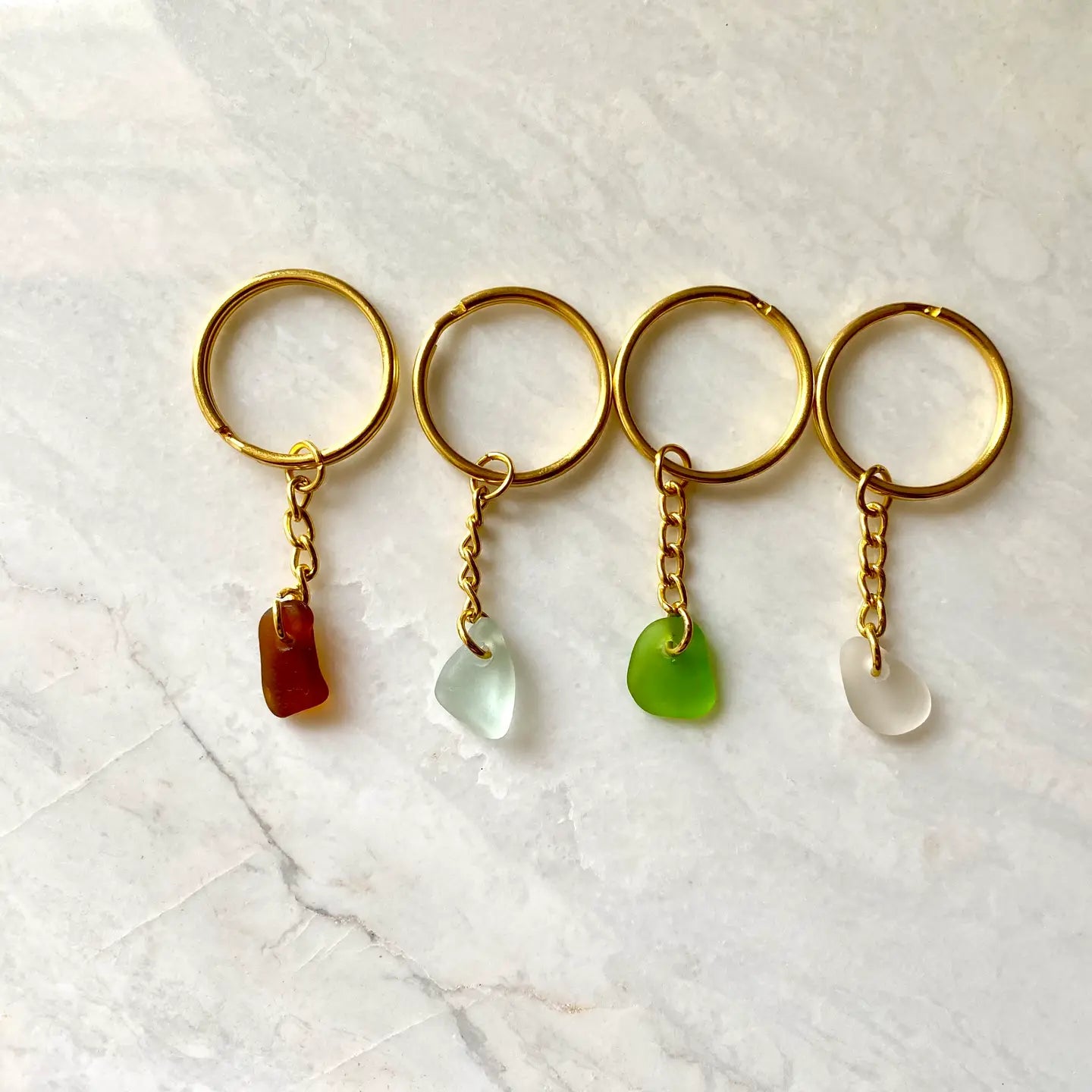 Sea Glass Keychain