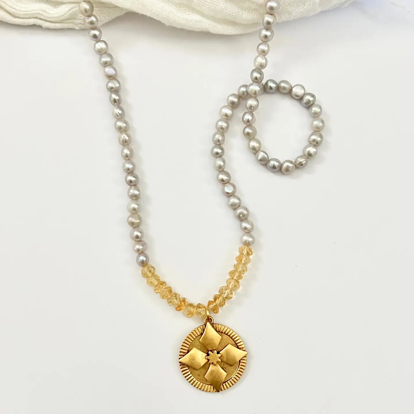 Sea Rosette Necklace