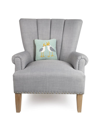 Seagulls Hook Pillow, view 2