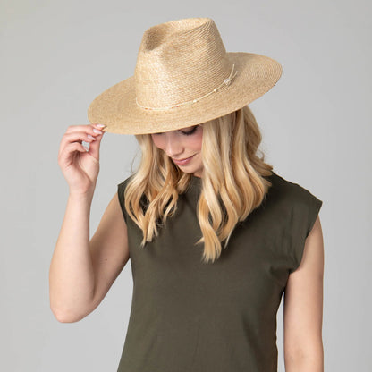 Seashore Women's Stiff Brim Fedora, view 2
