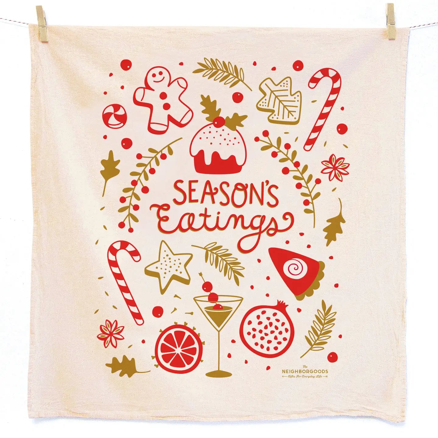 Holiday Tea Towel