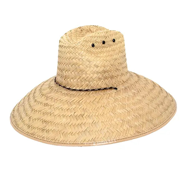 Sebastian Straw Wide Brim Lifeguard Hat, view 3