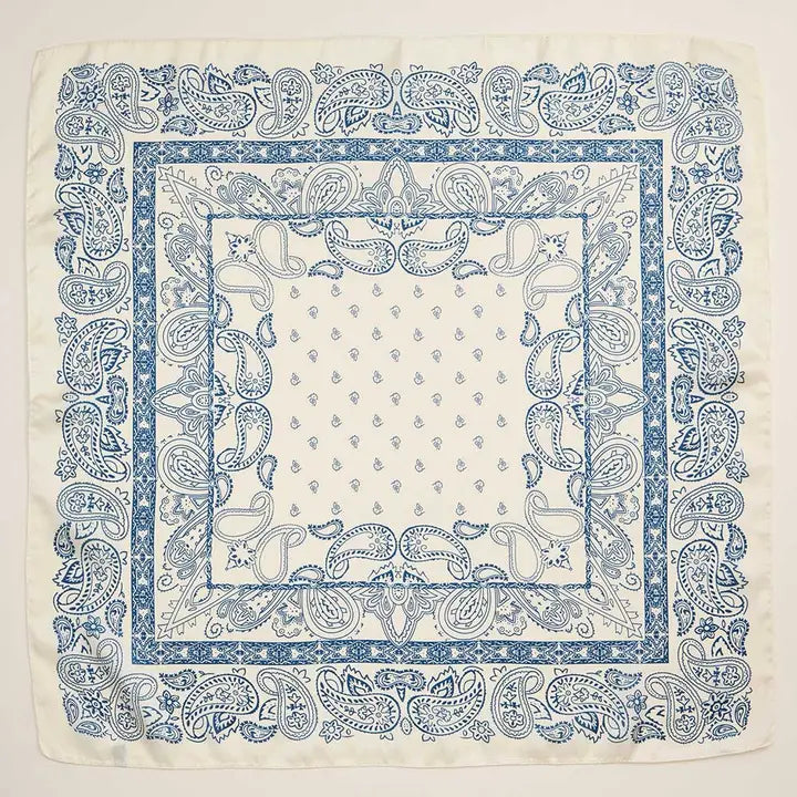 Silky Satin Scarf Asst
