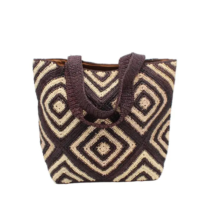 Seychelle Diamond Pattern Bag