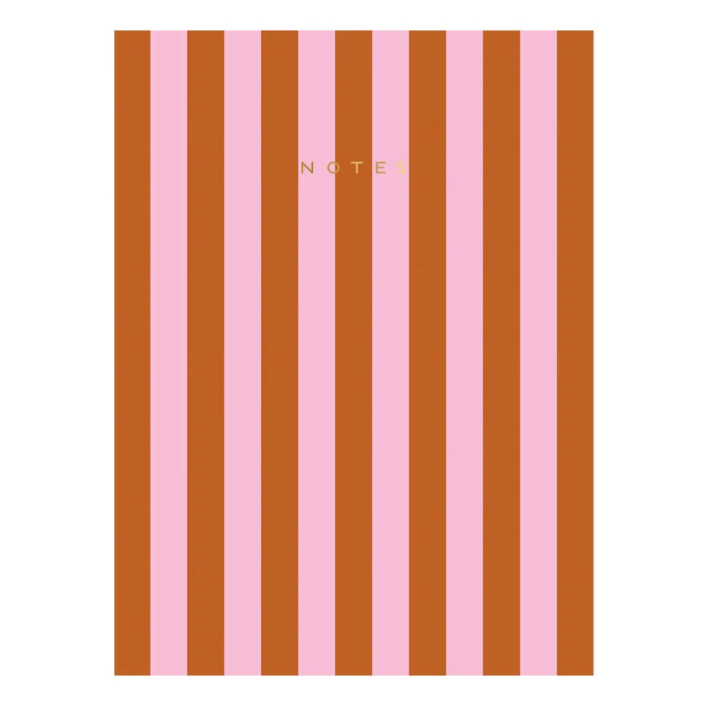 Abigail Jayne Striped Notebook