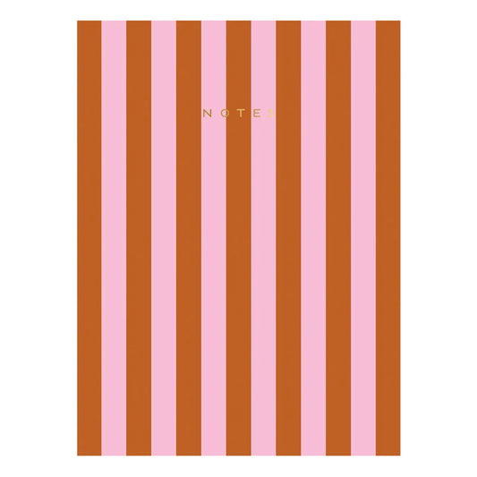 Abigail Jayne Striped Notebook