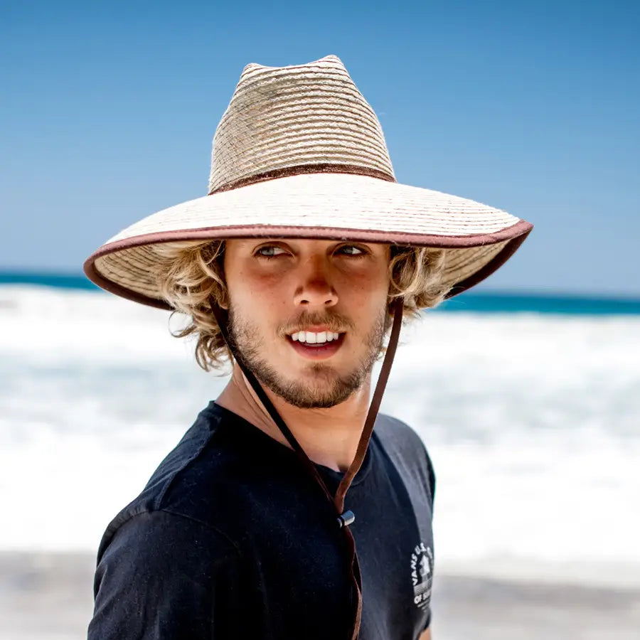 Shoal Palm Leaf Lifeguard Hat, view 2
