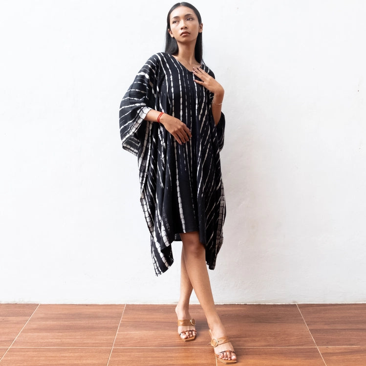 Tie Dye Kaftan Dress