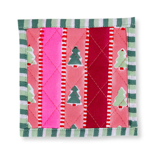 Snowwood Stripe Coasters S/4