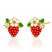 Sparkling Strawberry Studs
