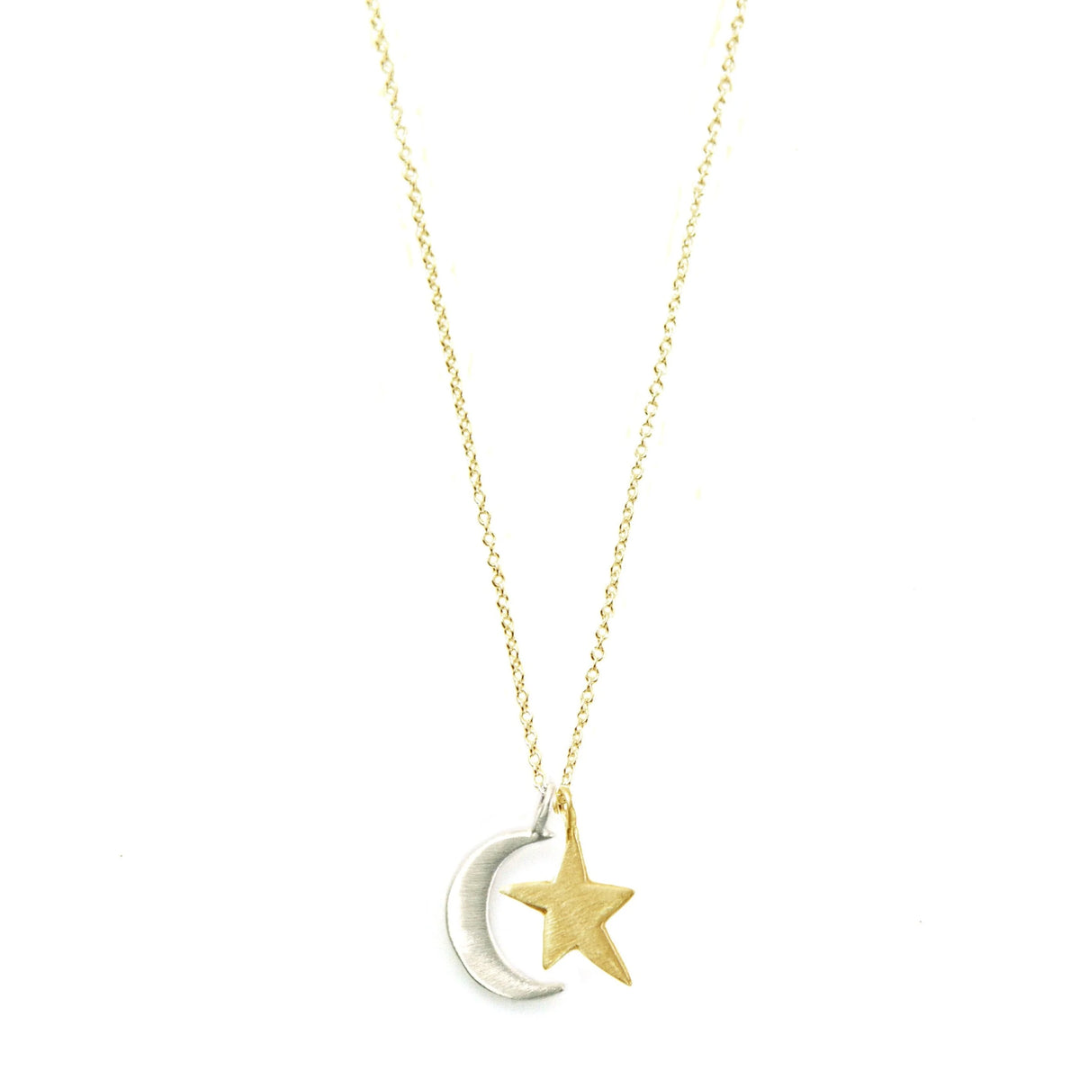 Star & Moon Necklace, view 3