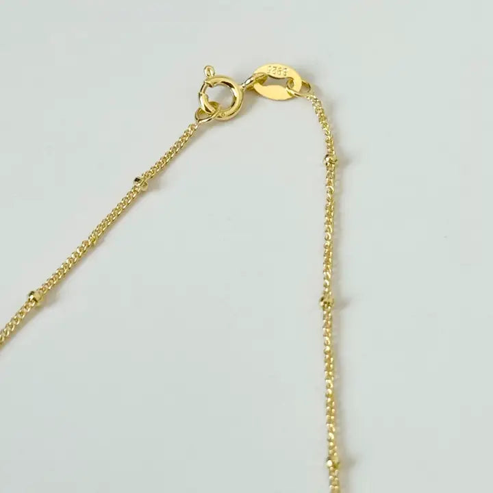 Stone Shield Necklace