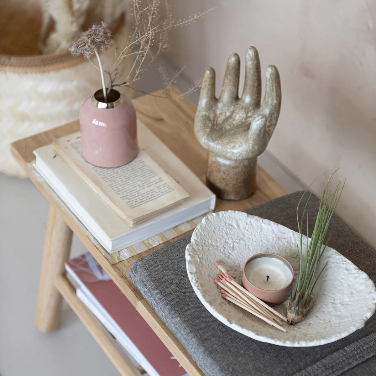 Stoneware Hand, view 2