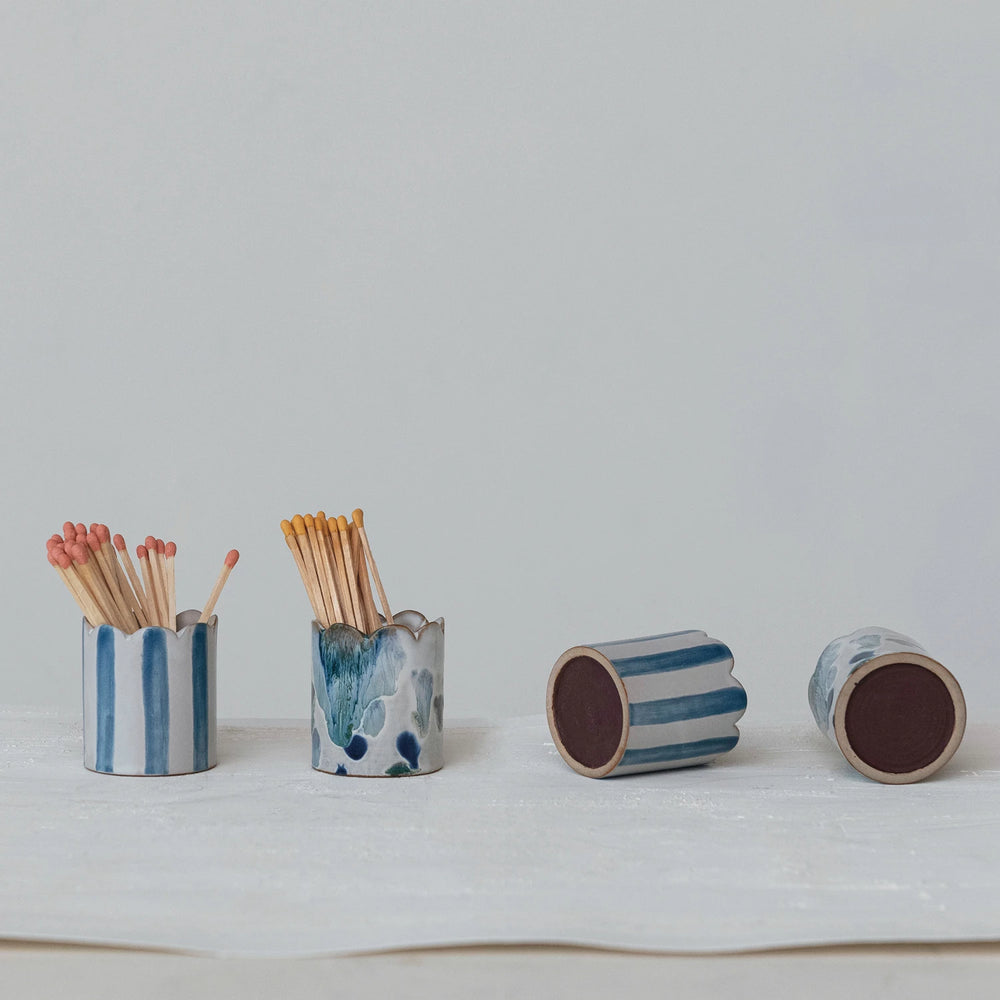 Stoneware Matchstick Holder
