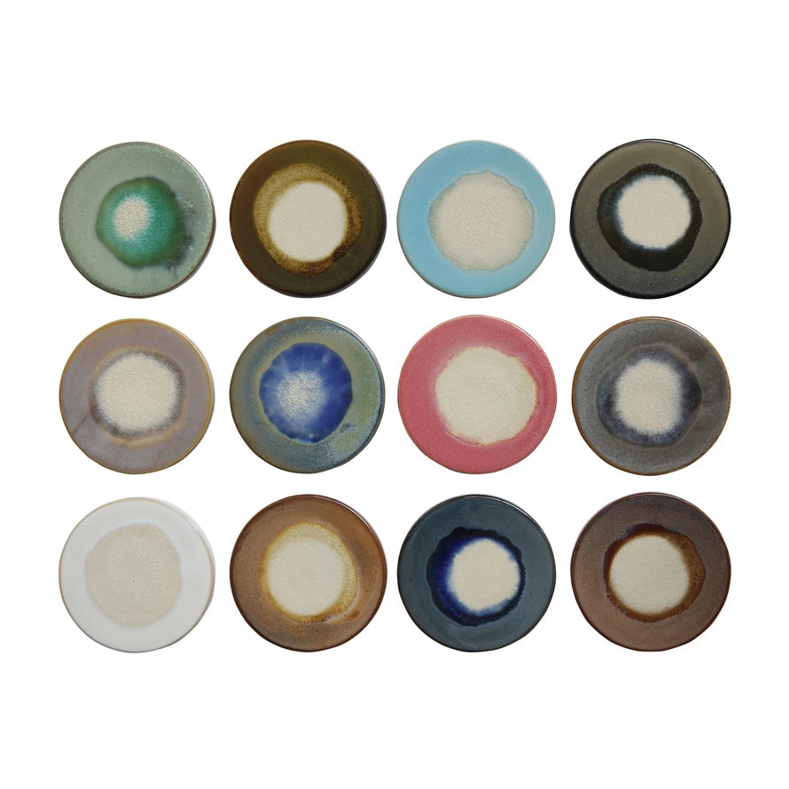 Stoneware Trivet with Glaze, view 2