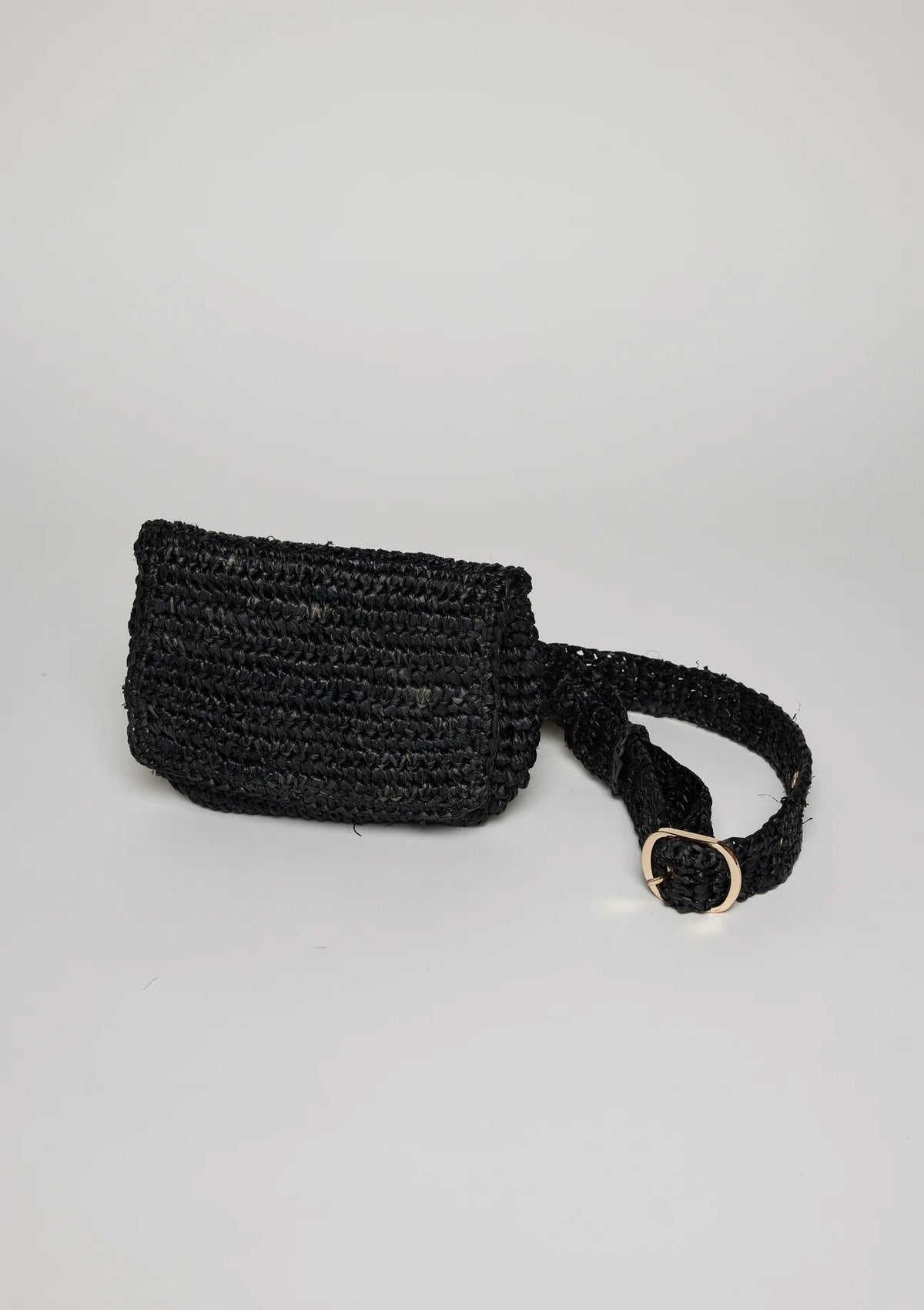 Straw Belt Bag, view 2