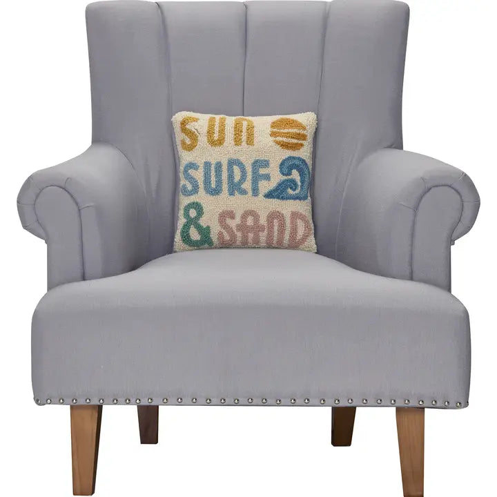 Sun Surf & Sand Hook Pillow