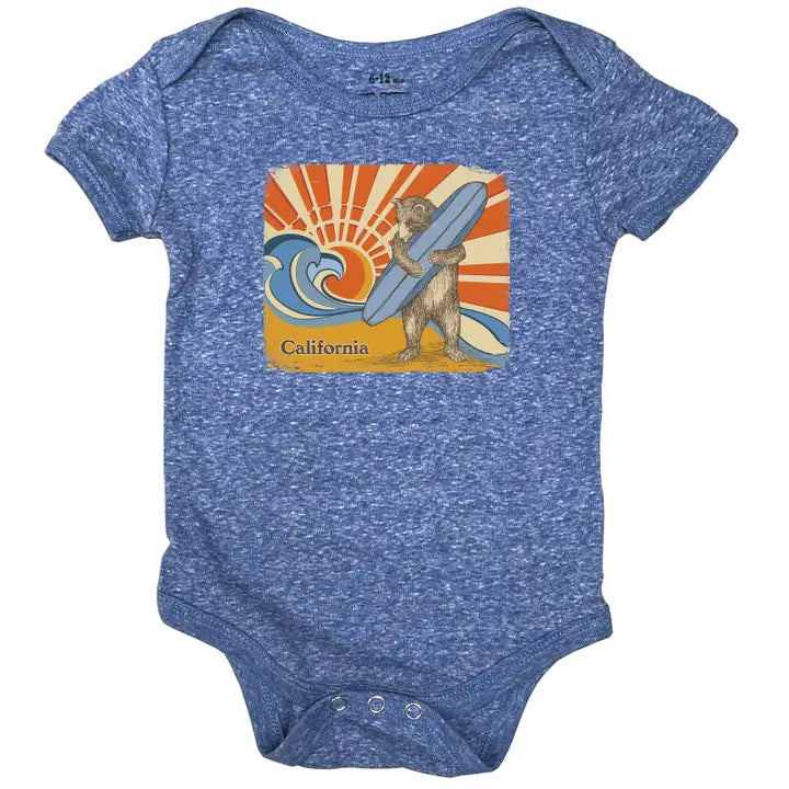 Surf Bear Onesie 6-12mo
