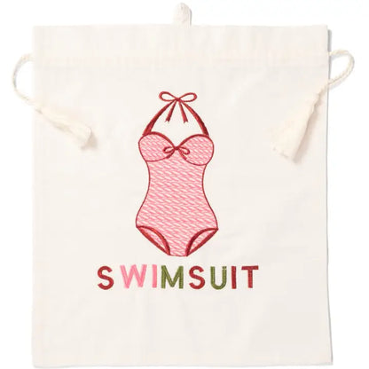 Swimsuit Embroidered Travel Bag, view 2
