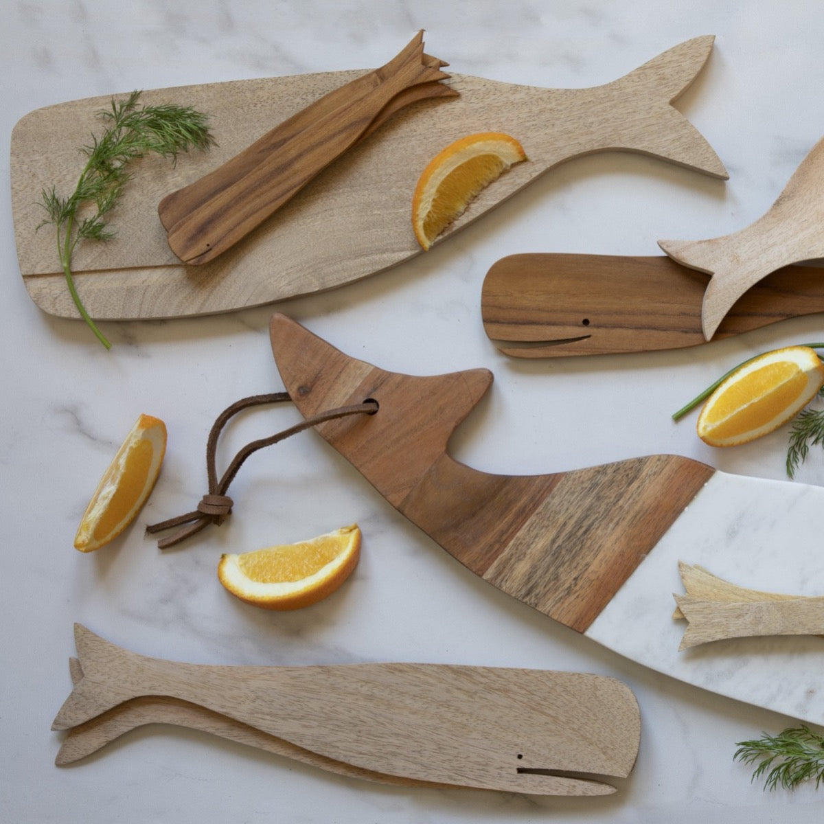 Sydney Whale Serving Set, view 3