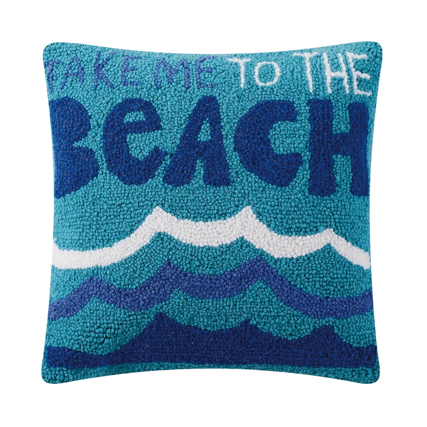Take Me To the Beach Hook Pillow