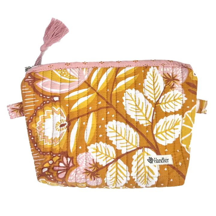 Quilted Zipper Pouch