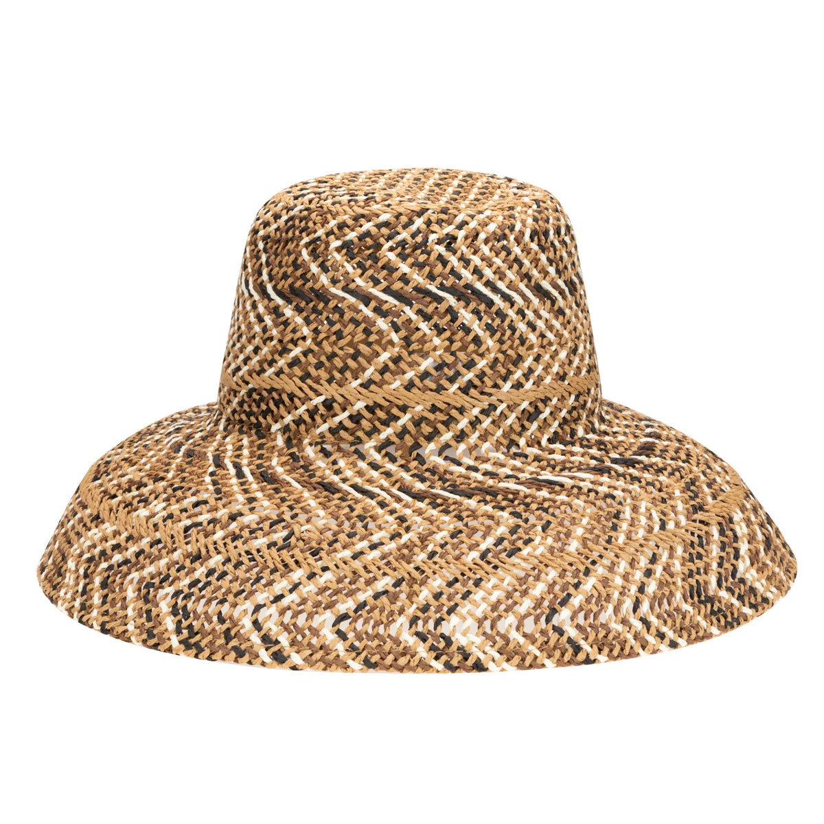 The Briza - Open Weave Round Crown