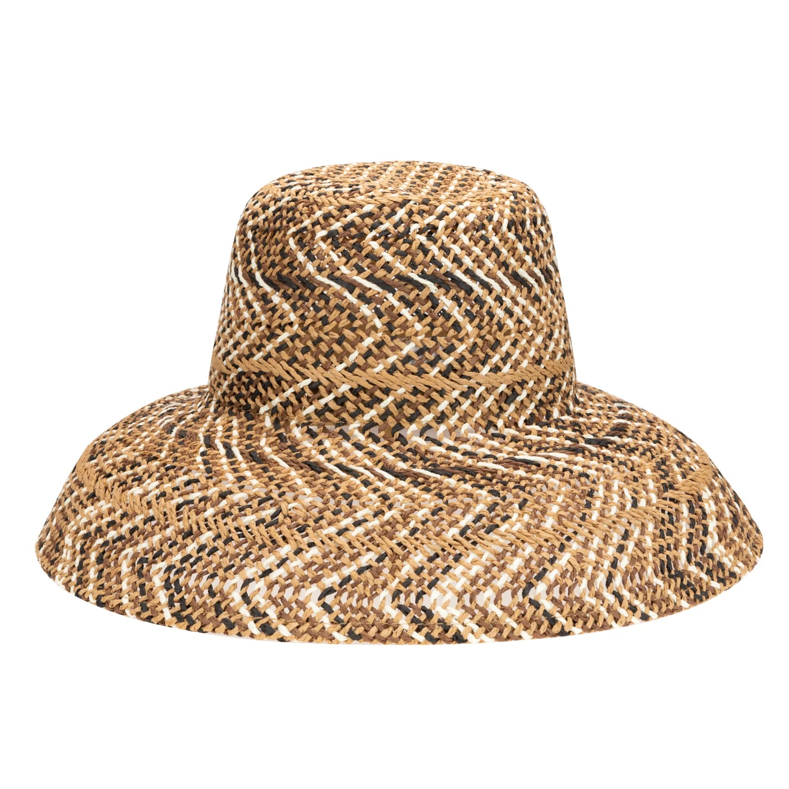 The Briza - Open Weave Round Crown