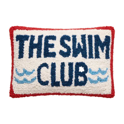 The Swim Club Hook Pillow