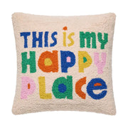 This Is My Happy Place Hook Pillow