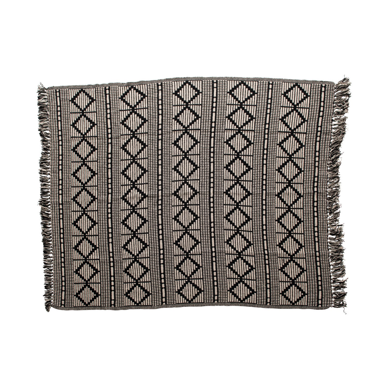 Anora Throw Blanket with Fringe