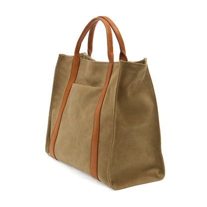 Toni Large Canvas Tote, view 4