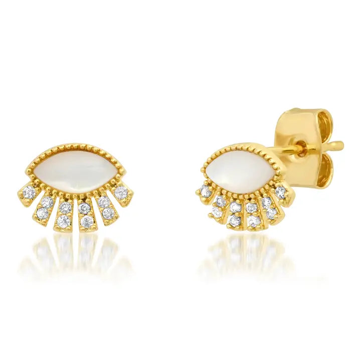 Twinkling Eye Studs